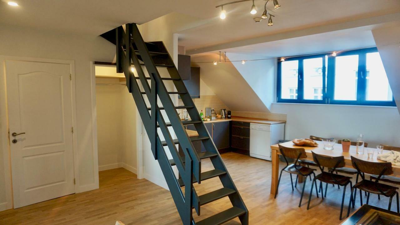Unit 8 - Charming Loft Apt. Near Avenue Louise Free Parking Brussels Ngoại thất bức ảnh